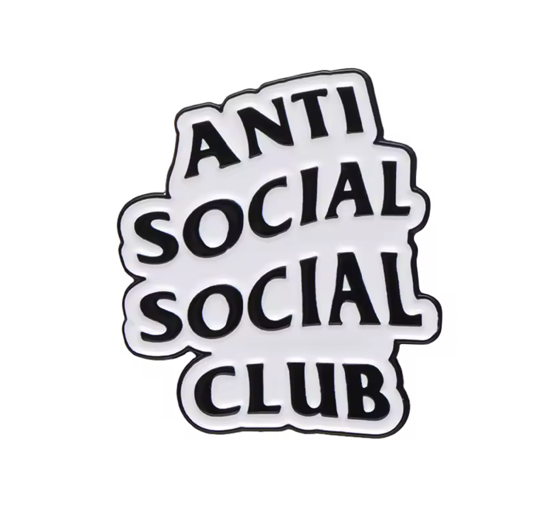 Insignia de pin del Anti Social Social Club Imagen principal del producto