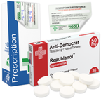 Anti-Democrat Prescription Strong Mints, 36g | Vegan & Vegetarian