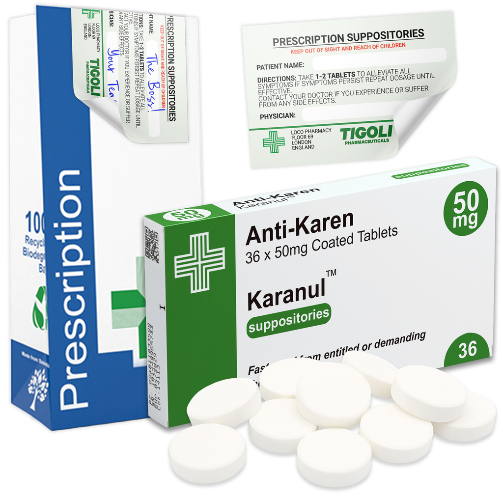 Anti-Karen Prescription Strong Mints, 36g | Vegan & Vegetarian