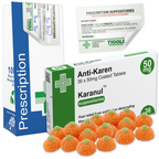 Anti-Karen Prescription Pumpkin Halloween Gummies, 36g | Vegetarian