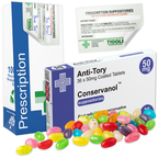 Anti-Tory Prescription Joke Jelly Beans, 60g | Vegan & Vegetarian