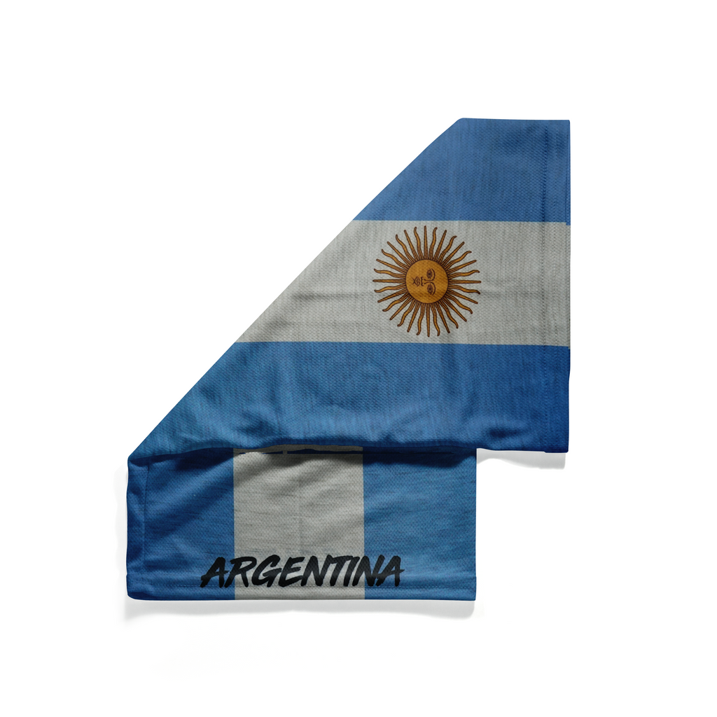 Snood con la bandera de Argentina – Cubrecuello transpirable como cobertura facial