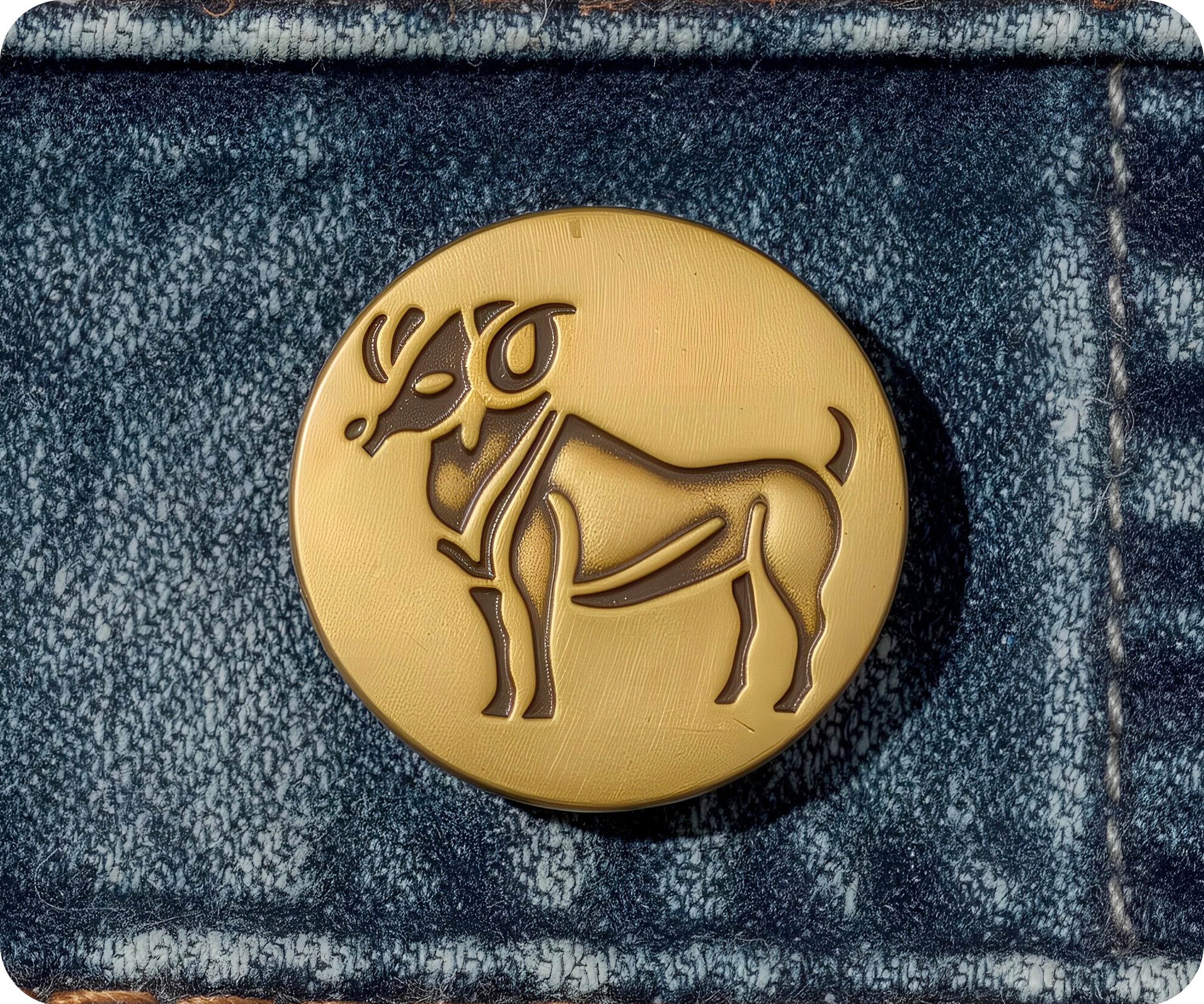 Insignia de pin del signo zodiacal de Aries Imagen secundaria del producto