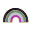 Asexual Pride Rainbow Enamel Lapel Pin Badge