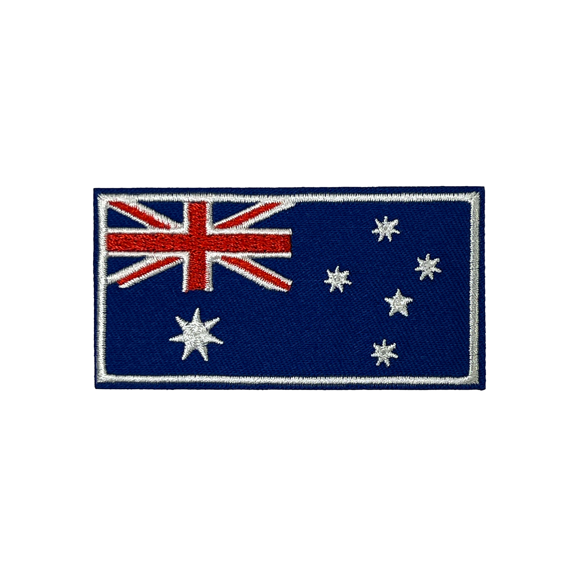 Australia Border Rectangle Embroidery Patch (8 x 4cm) Main image