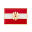 Austria Rectangle Flag Enamel Pin Badge