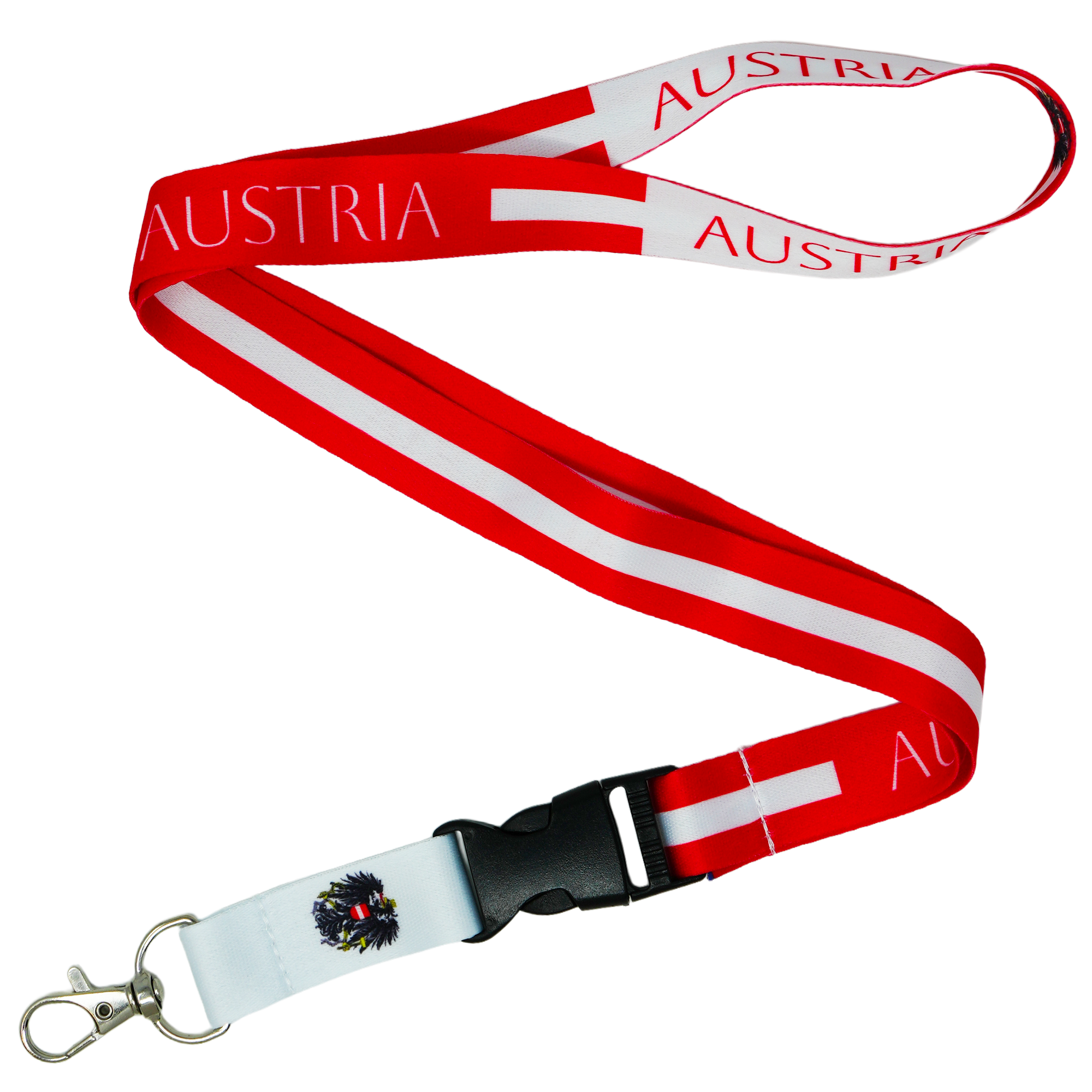 Austria National Flag Lanyard Imagen principal del producto