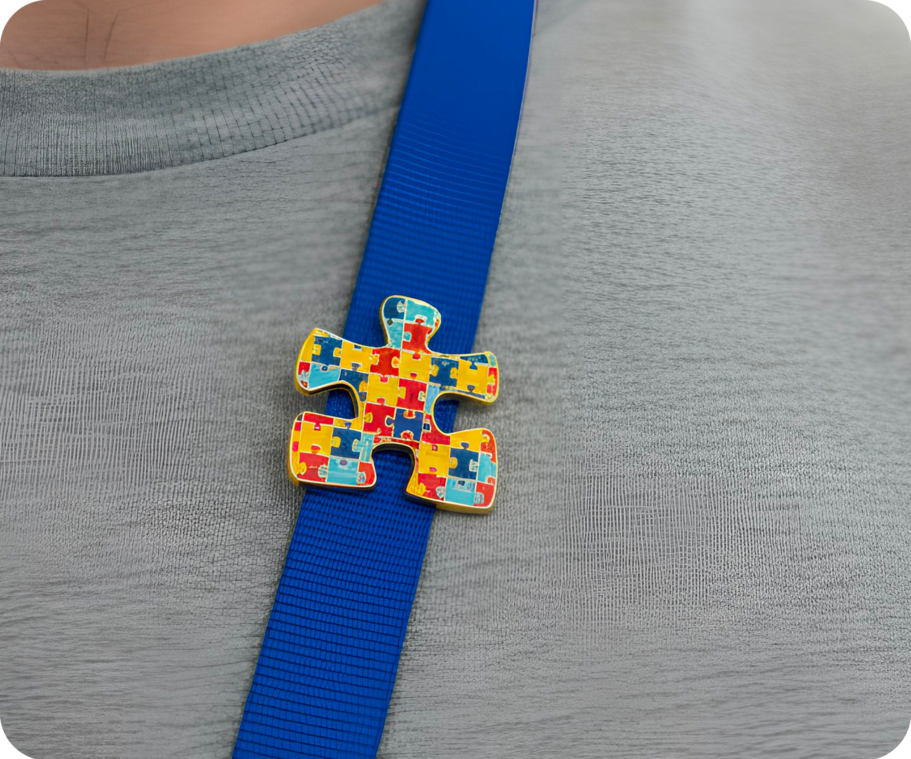Pin de concienciación sobre el autismo