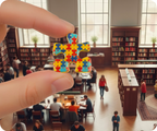 Pin de concienciación sobre el autismo