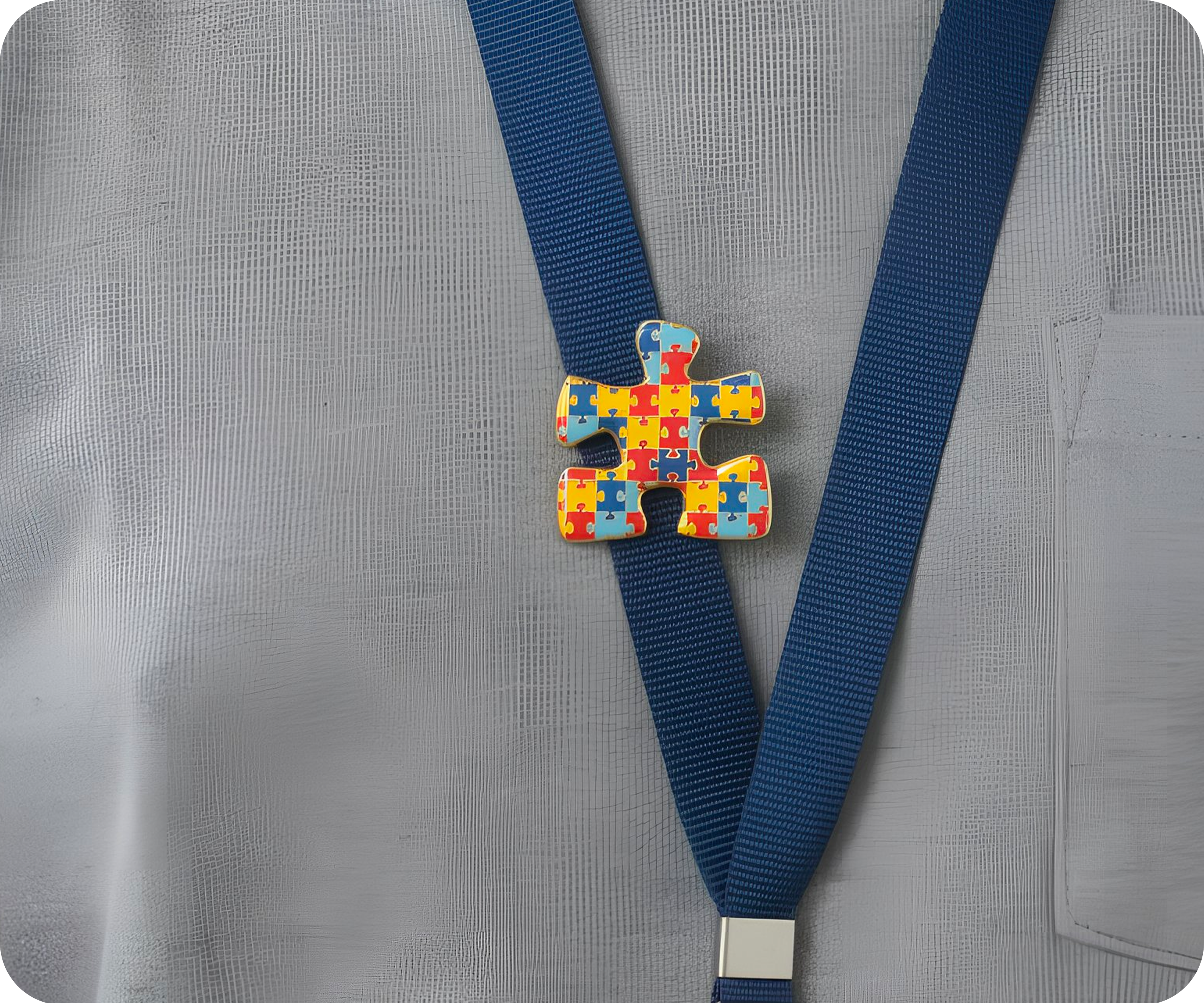 Pin de concienciación sobre el autismo