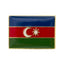 Azerbaijan Rectangle Flag Enamel Pin Badge