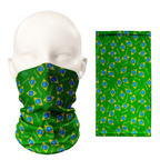 Snood con estampado de la bandera de Brasil – Mascarilla transpirable para el cuello y la cara