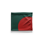 Snood con la bandera de Bangladés – Mascarilla transpirable, braga de cuello, cubrecara