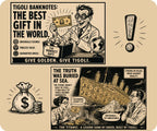 Zimbabwe 100 Trillion Dollar Golden Banknote