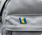 Barbados Flag Pin Badge