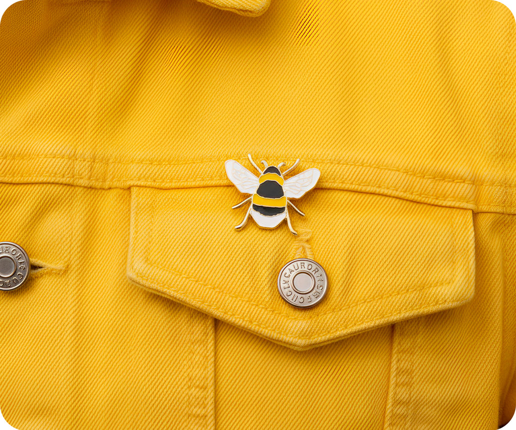 Bumble Bee Pin Badge