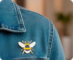Bumble Bee Pin Badge