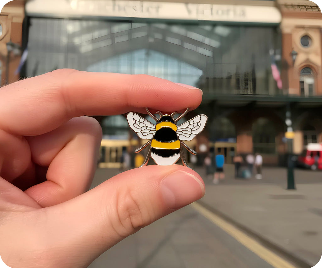 Bumble Bee Pin Badge
