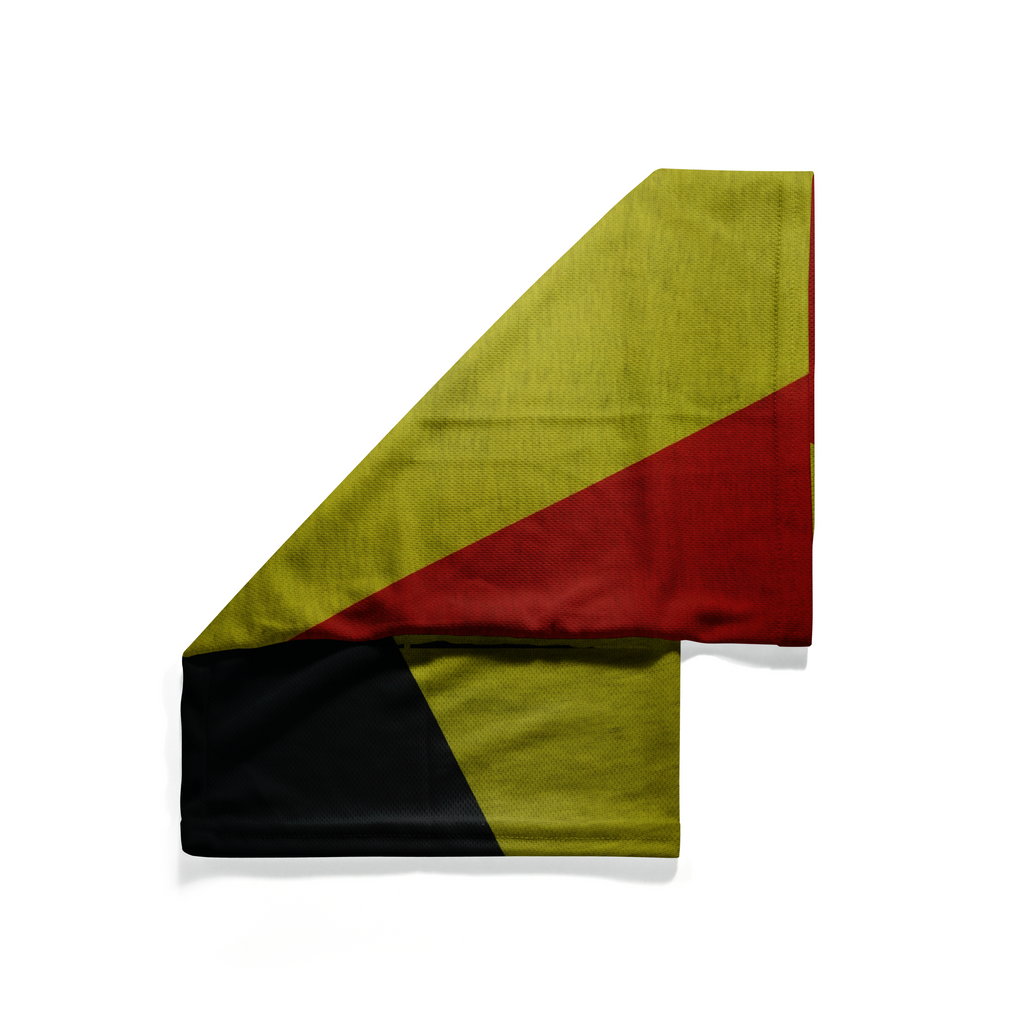Snood con la bandera de Bélgica – Mascarilla tubular transpirable para cuello