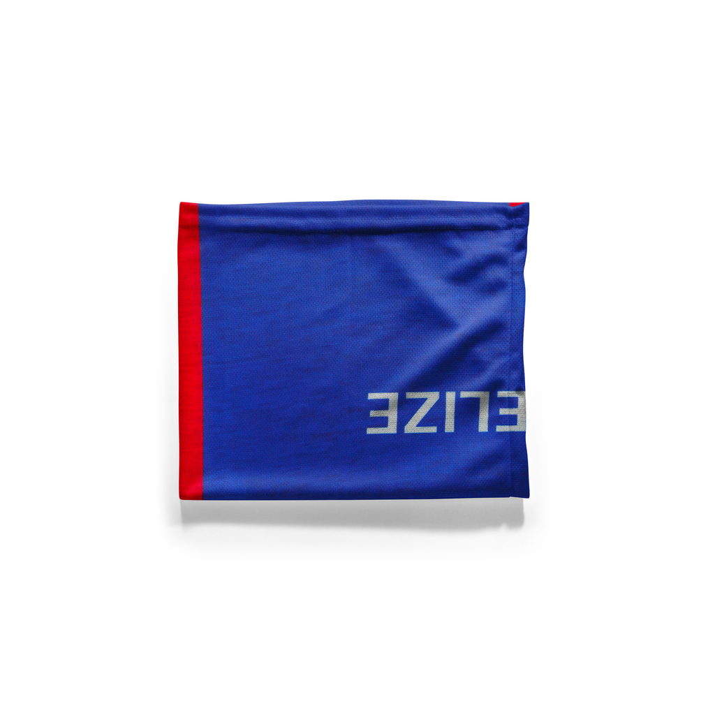 Snood con la bandera de Belice – Mascarilla transpirable, tipo braga de cuello, para cubrir el rostro