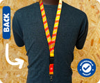 Bhutan Flag Lanyard