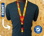 Bhutan Flag Lanyard