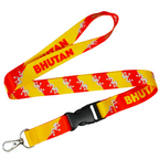 Bhutan Flag Lanyard