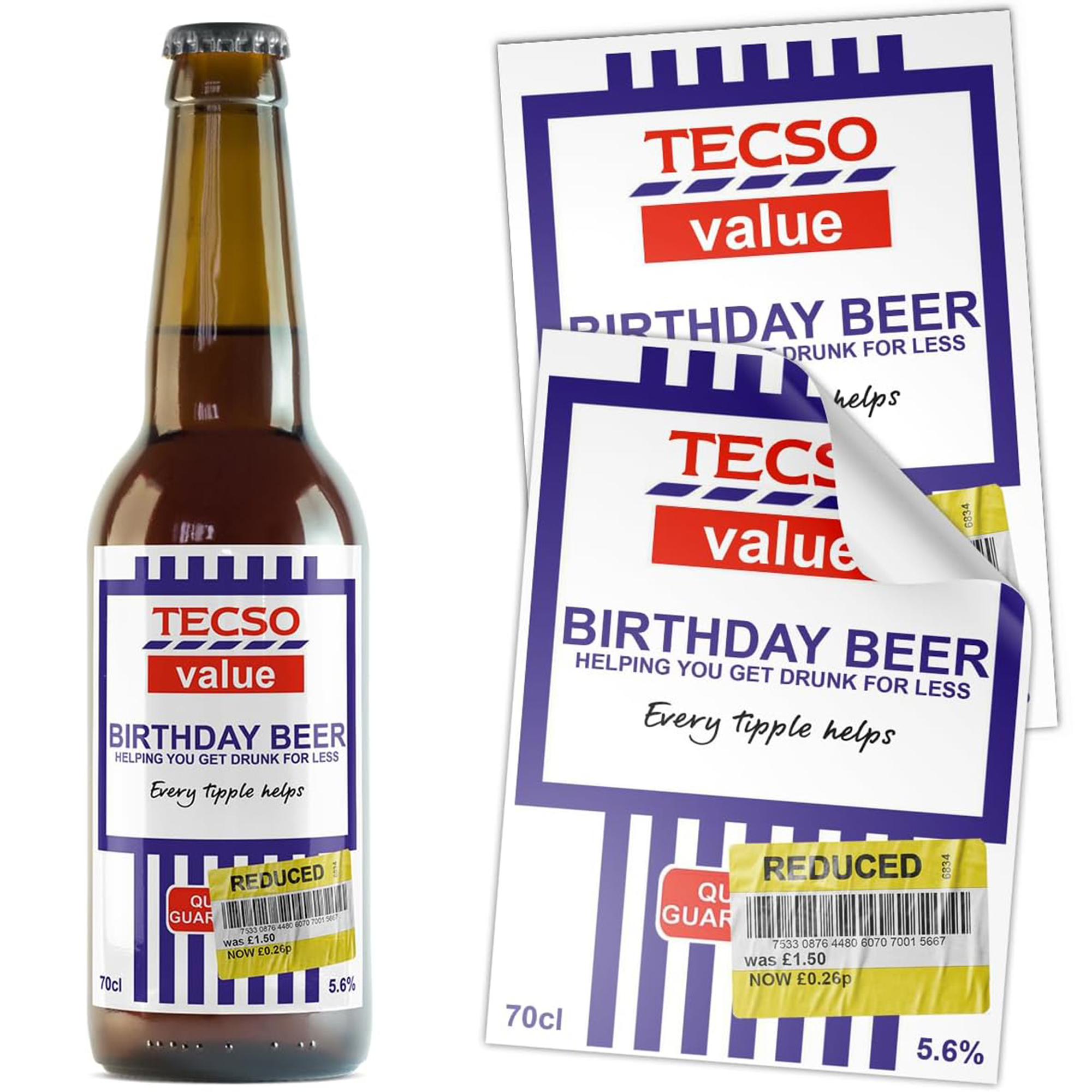 Cerveza de cumpleaños de supermercado Imagen principal del producto