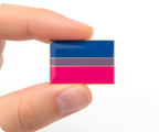 Pin rectangular bisexual
