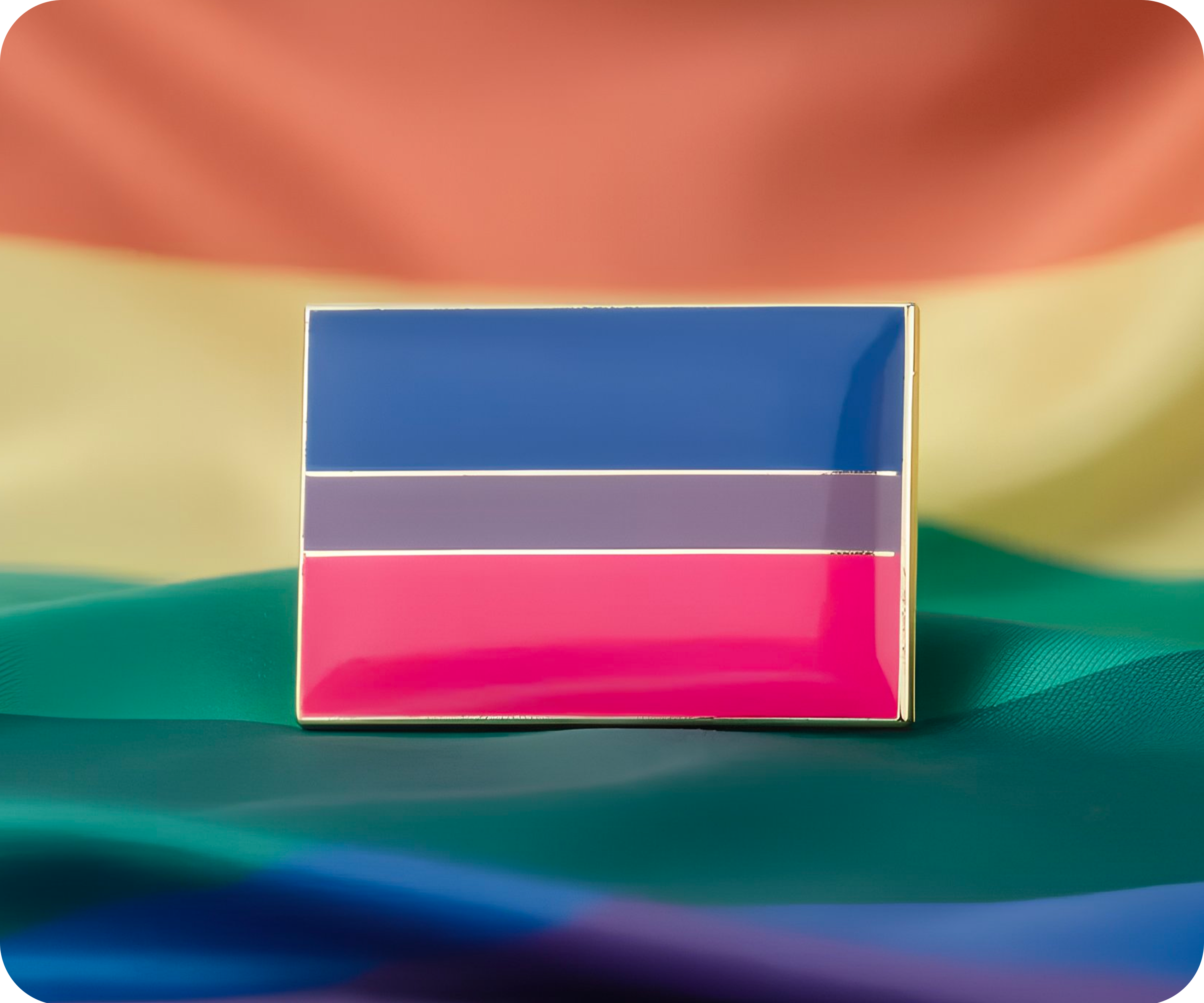 Pin rectangular bisexual