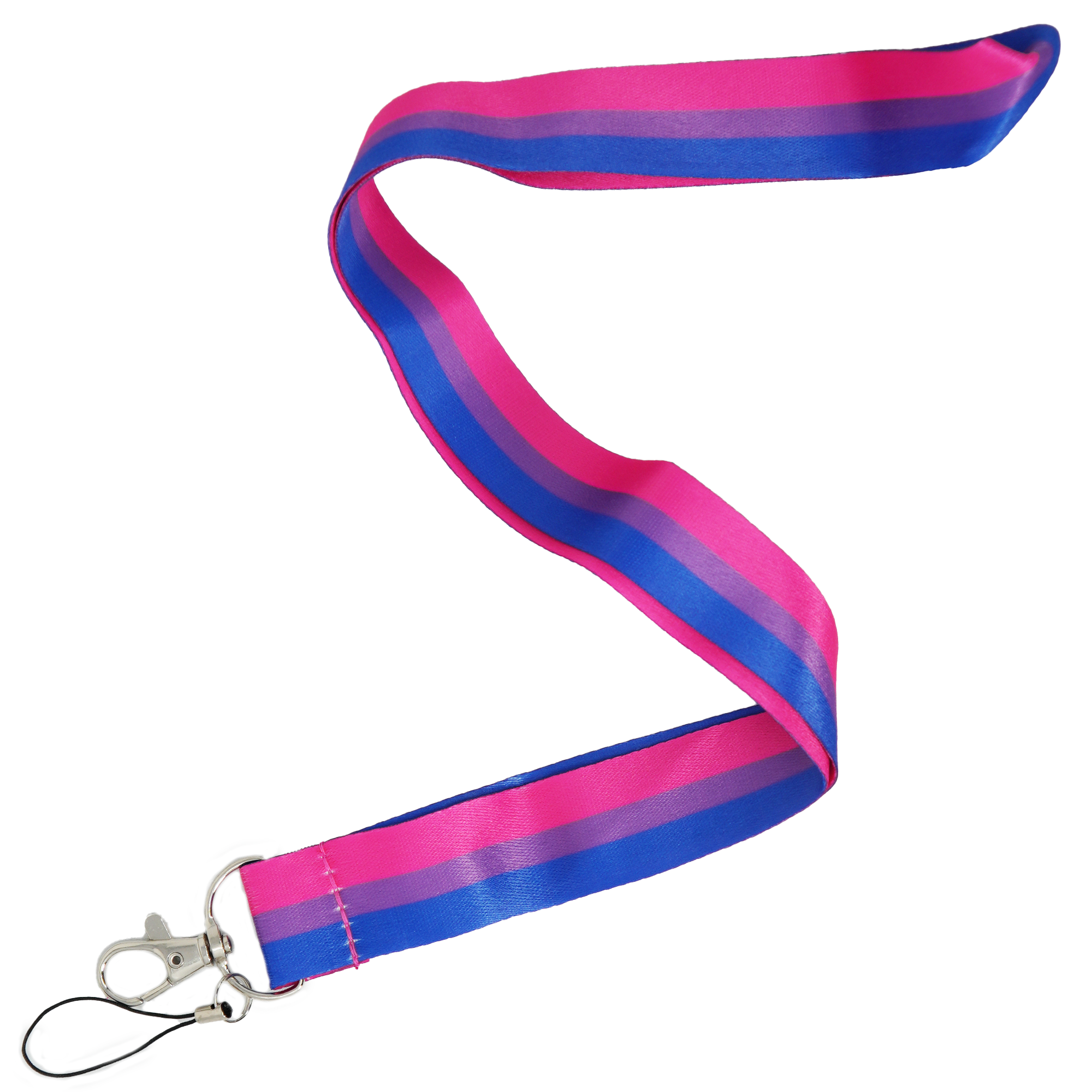 Cordón con bandera bisexual Imagen principal del producto