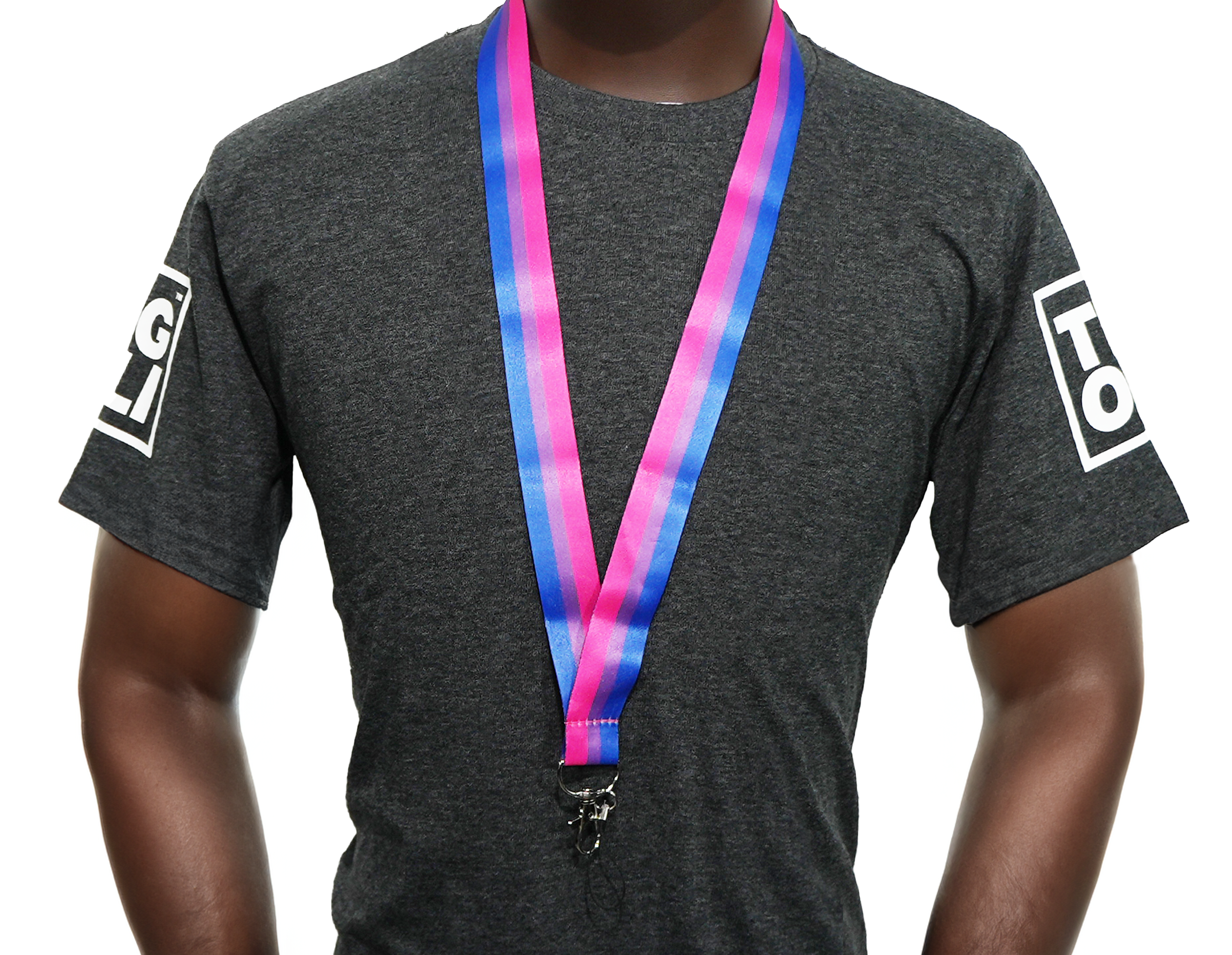 Bisexual Flag Lanyard