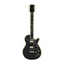Black Electric Guitar Pin Badge
