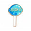 Suck It Blue Lollipop Enamel Pin Badge