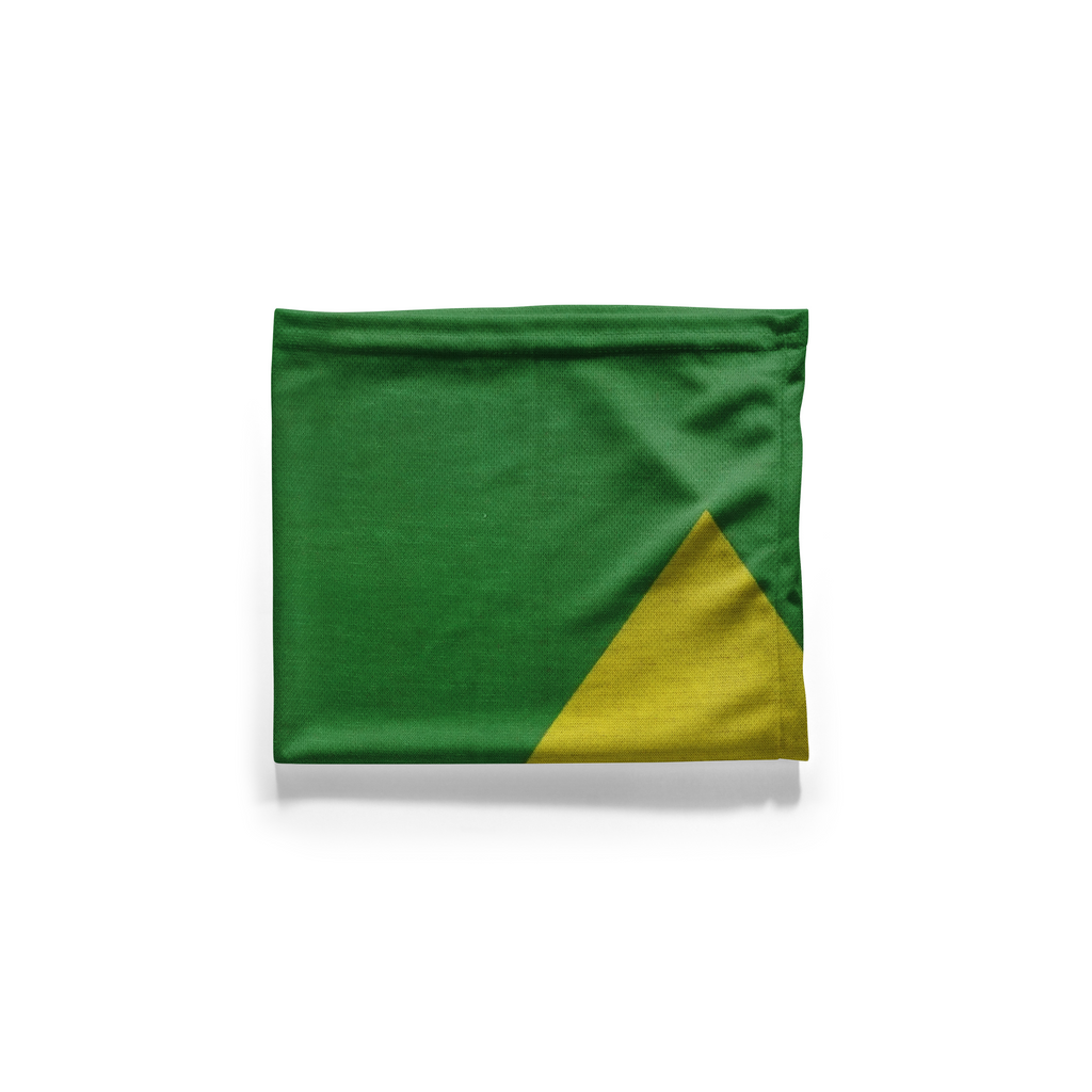 Cubrecuellos con bandera de Brasil – Mascarilla transpirable, tipo braga, para la cara