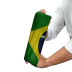 Cubrecuellos con bandera de Brasil – Mascarilla transpirable, tipo braga, para la cara