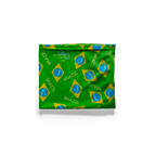 Snood con estampado de la bandera de Brasil – Mascarilla transpirable para el cuello y la cara