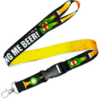If You Can Read This Bring Me Beer Lanyard
