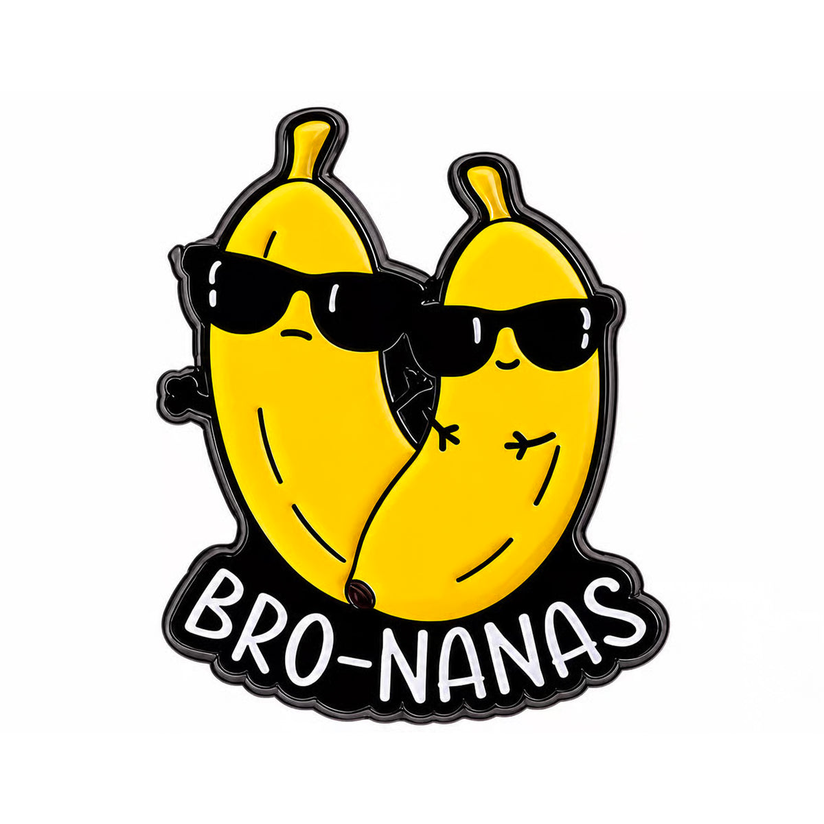 Bro-Nanas Enamel Pin Badge Main image