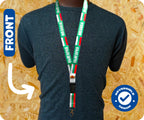Bulgaria Flag Lanyard
