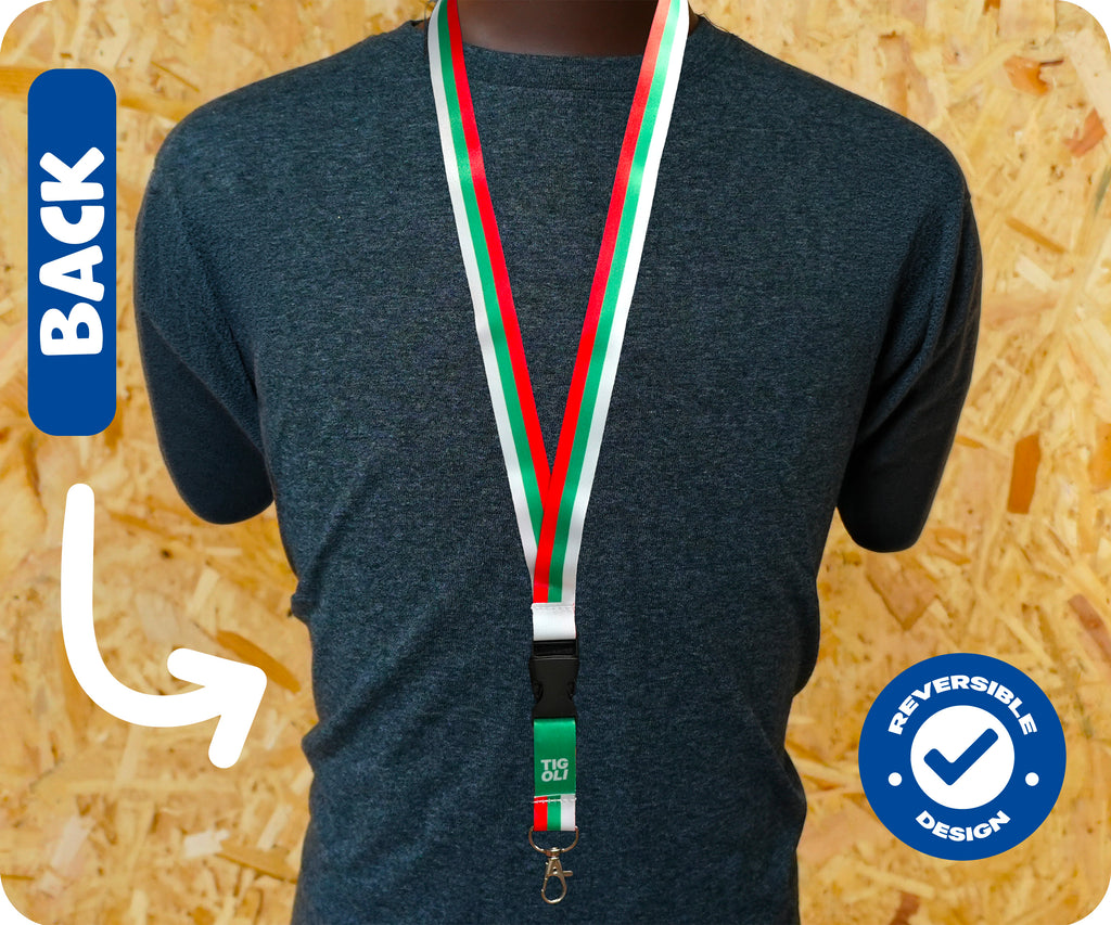 Bulgaria Flag Lanyard