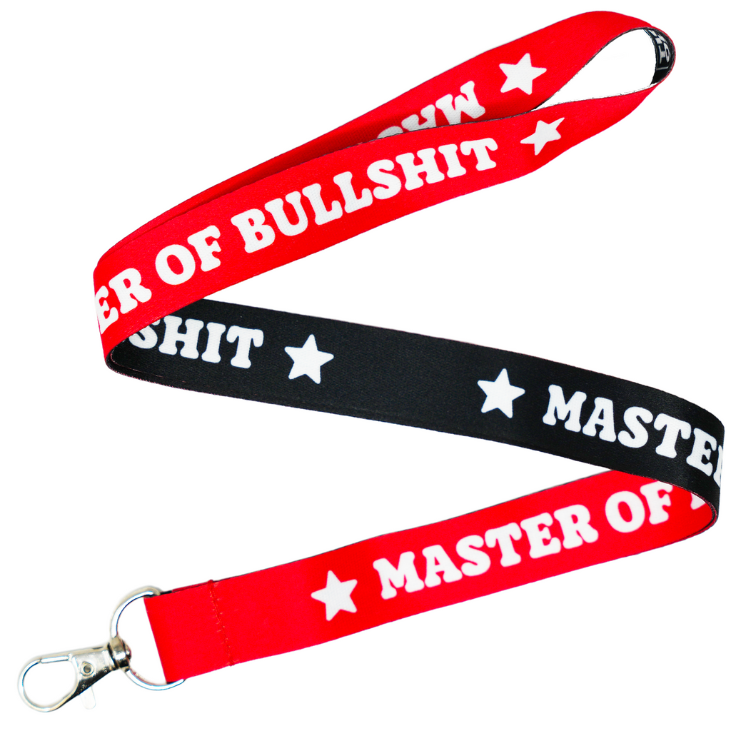 Cordón de oficina "Maestro de la mierda"