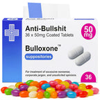 Anti-Bullshit Prescription Joke Jelly Beans, 36g | Vegan & Vegetarian