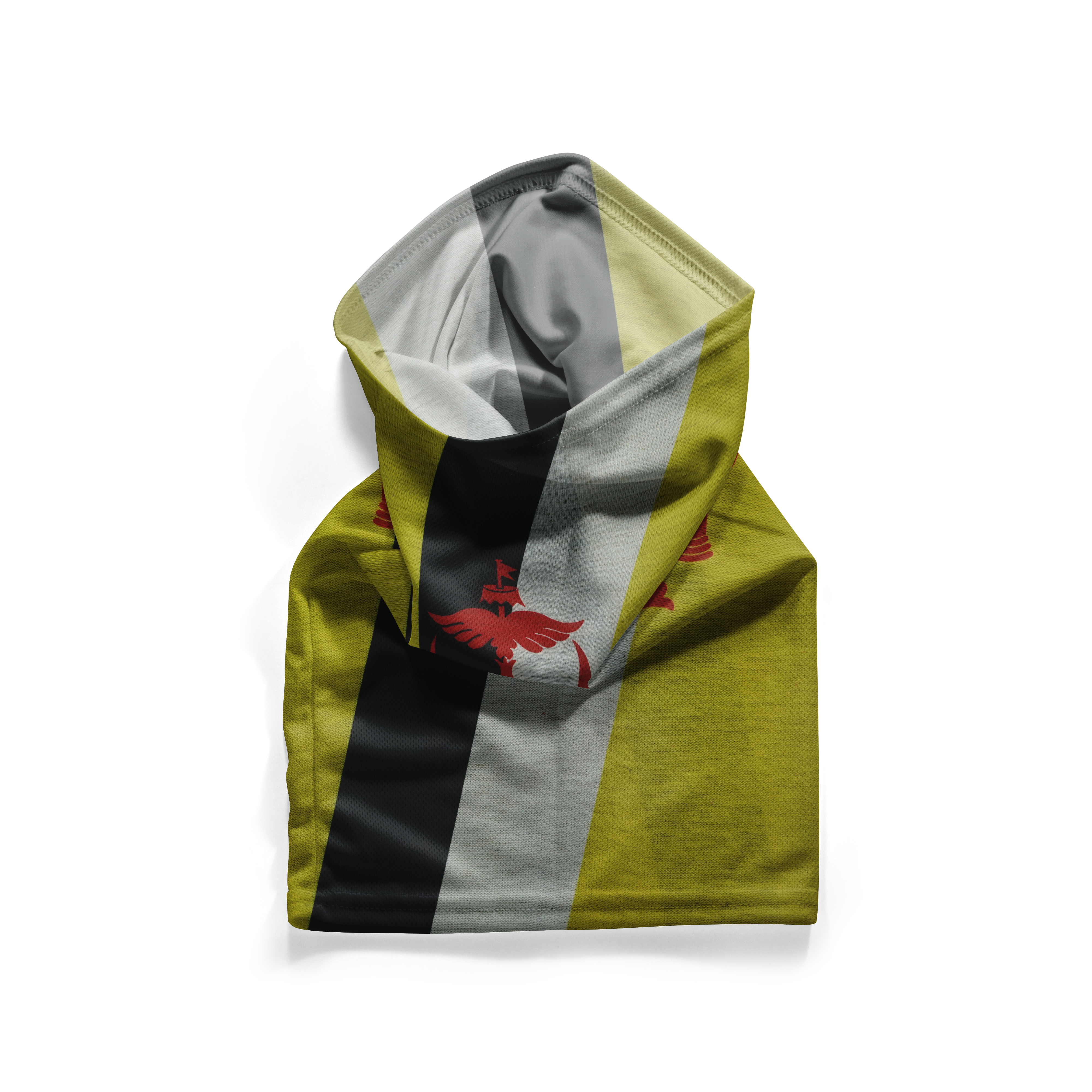 Brunei Flag Snood  – Breathable Mask Neck Gaiter Face Covering Secondary image