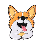 Cute Corgi Dog Enamel Lapel Pin Badge