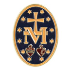 Miraculous Medal Enamel Lapel Pin Badge