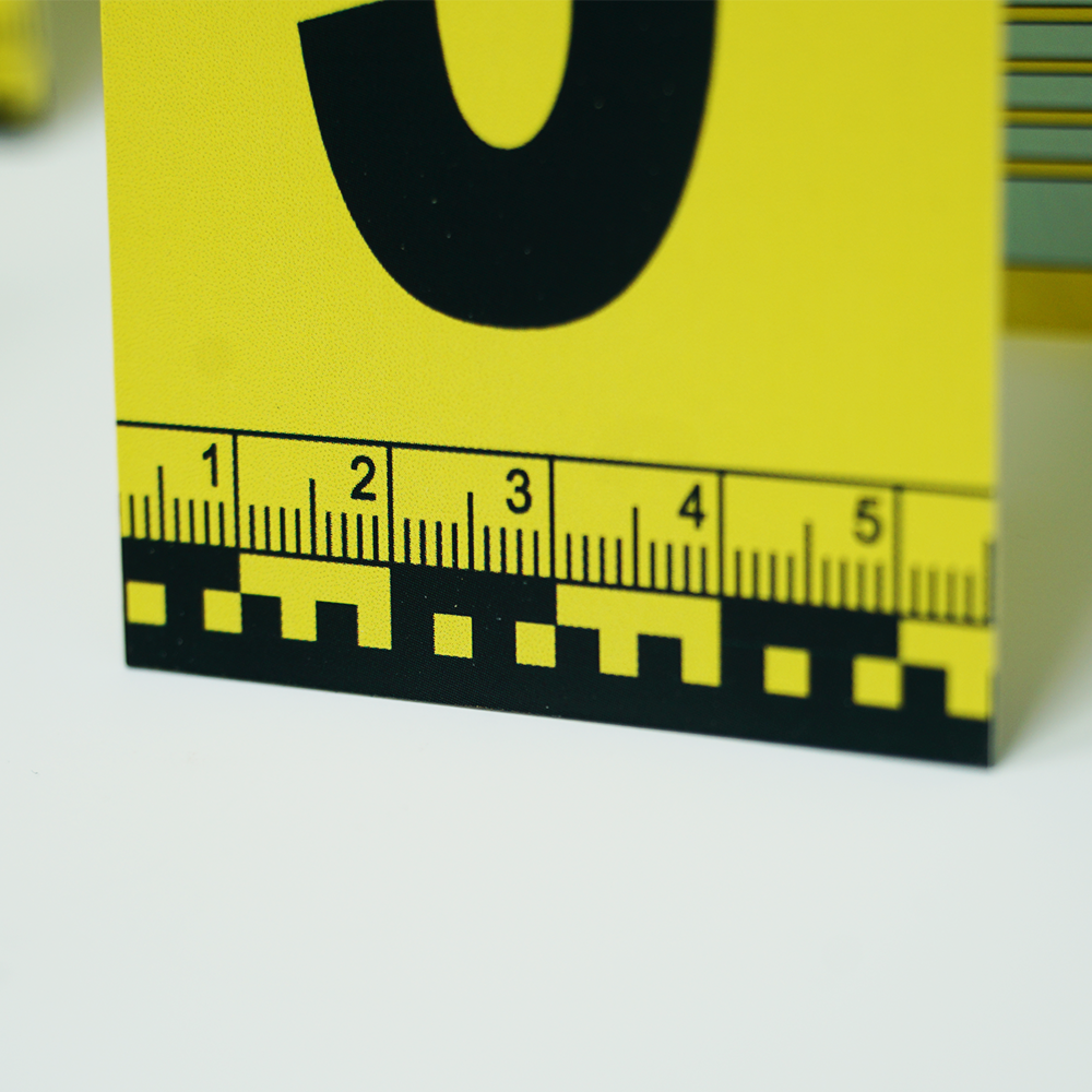 Realistic 1-10 Police Crime Scene Markers CSI