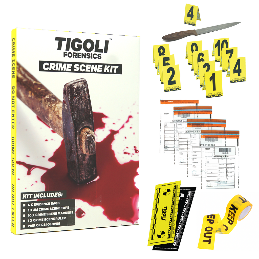 Crime Scene Murder Mystery Kit
