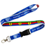 New Caledonia Kanak Flag Lanyard Keychain