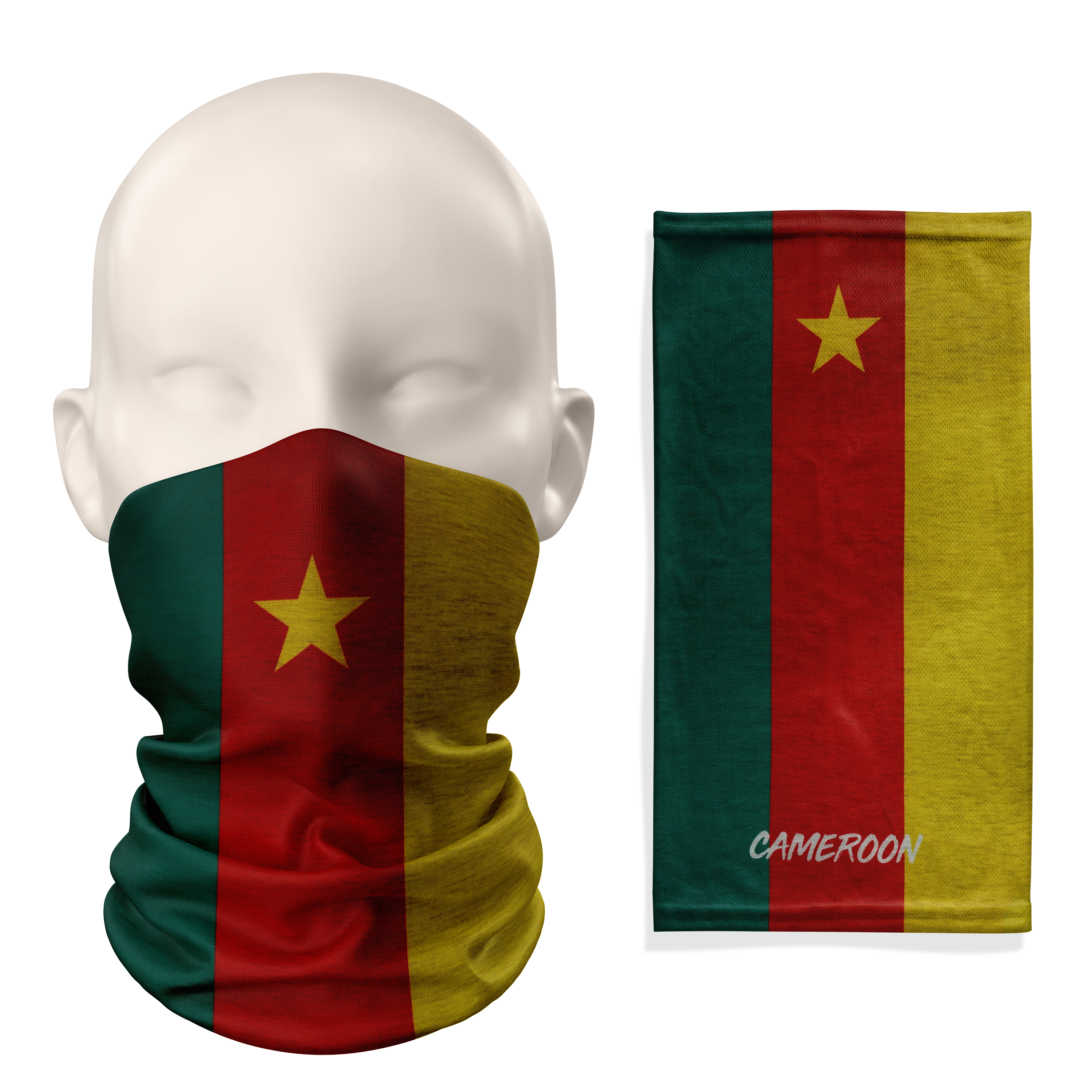 Cameroon Snood  – Breathable Mask Neck Gaiter Face Covering Main image